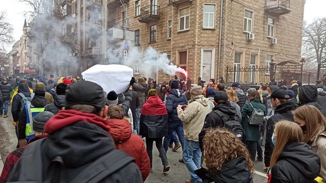 Справедливость Стерненко - справедливость всем: акция под Офисом президента 55