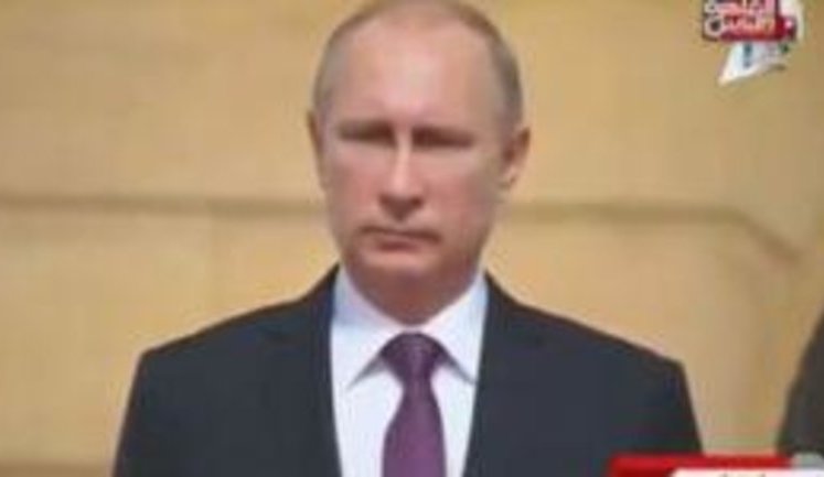 Путина в Египте встретили, как на похоронах, - лучшее исполнение гимна России всех времен. ВИДЕО