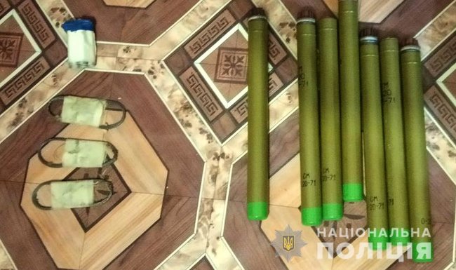 На Черкасщине изъят арсенал боеприпасов, привезенных из зоны ООС, - Нацполиция 02