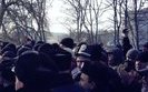 Clashes Continue Near Destroyed Statue of Lenin in Okhtyrka: Communists Throw Eggs, Police Beating Up Deputies. PHOTOS