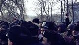 Clashes Continue Near Destroyed Statue of Lenin in Okhtyrka: Communists Throw Eggs, Police Beating Up Deputies. PHOTOS
