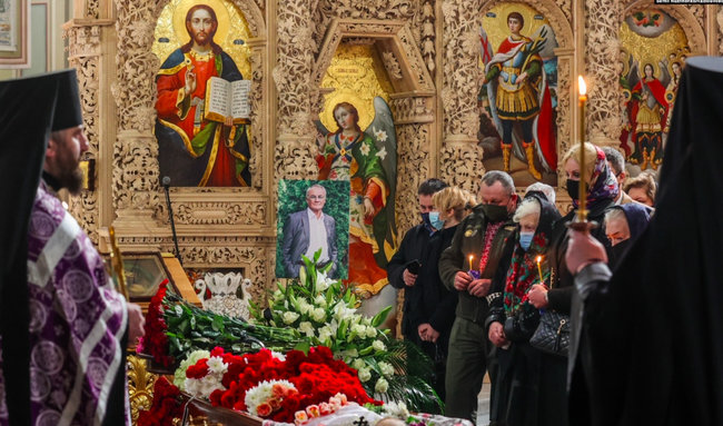 Володимира Яворівського провели в останню путь у Києві 04