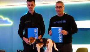 Bomb disposal dog Patron became UNICEF Ukraine’s first "Goodwill Dog"