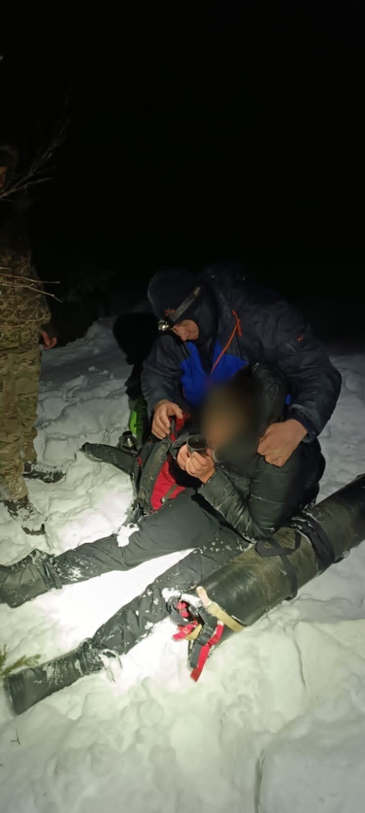 порушник кордони ледь не загинув у горах
