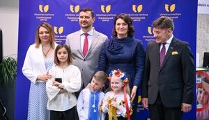 Первый в ЕС Украинский центр для вынужденных переселенцев открылся в Вильнюсе. ФОТО