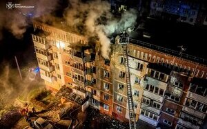 Тернопіль після атаки Шахедів
