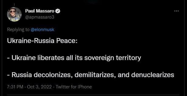 Musk offered Ukraine to make peace with Russia on surrender terms 03