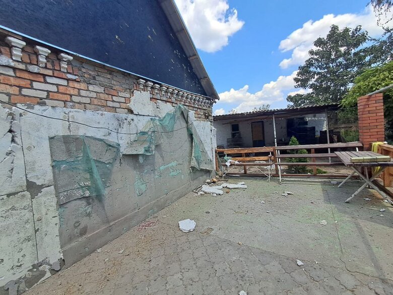 Russian attacks on Dnipropetrovsk region on 16 July