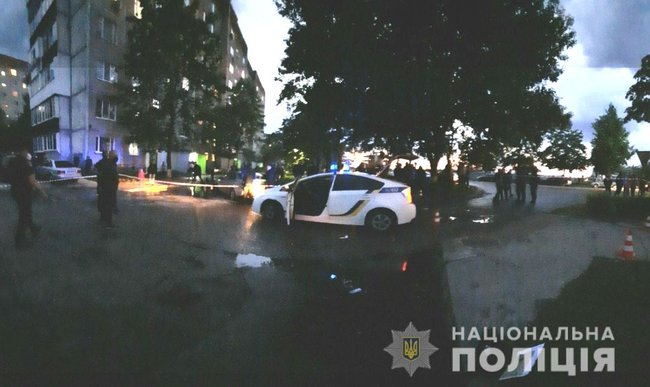 Двоє чоловіків спустили на рівненських поліцейських бійцівського собаку і полізли в бійку, коли тварину підстрелили 02