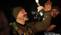 The Rubizh Brigade celebrates Christmas