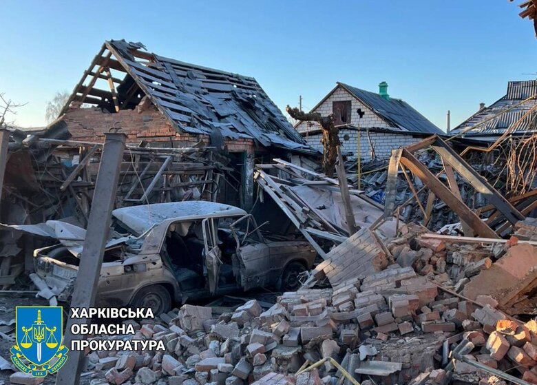 Удар РФ по Золочеву 19 січня 2025 року