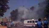 Взрыв магазина пиротехники в Кременчуге. ВИДЕО.