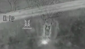 Ukrainian drone destroyed a Russian BMD-4. VIDEO