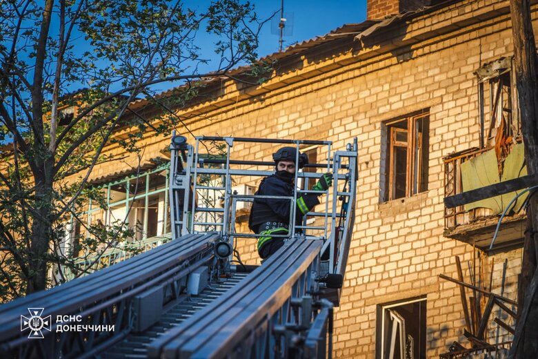 будинок у Краматорську після обстрілу
