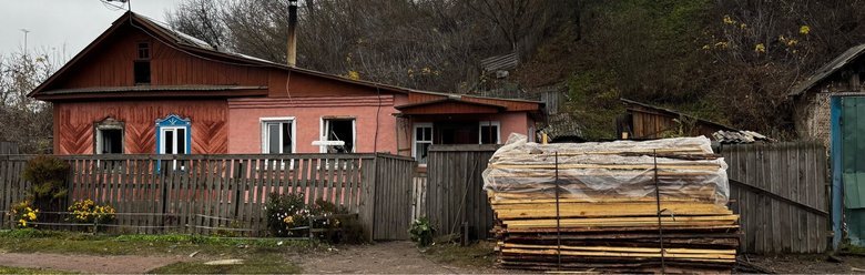 Новгород-Северский после обстрела