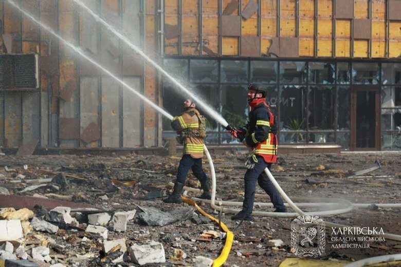 Russians launch another drone attack on Kharkiv, casualties reported