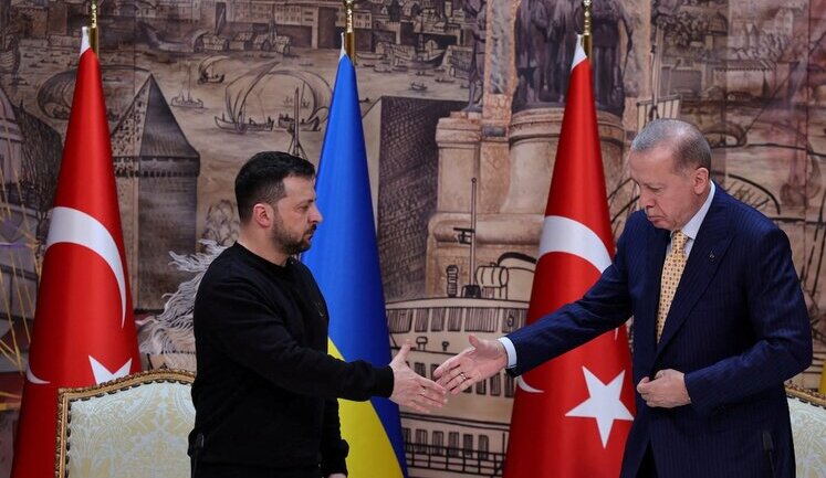Зеленський про зустріч з Ердоганом: Обговорили гарантії безпеки, моніторинг припинення вогню та морське розмінування. ВIДЕО