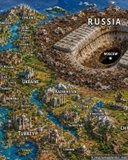 Місце росії на карті