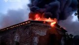 На Хмельниччині через атаку РФ горіли підприємства
