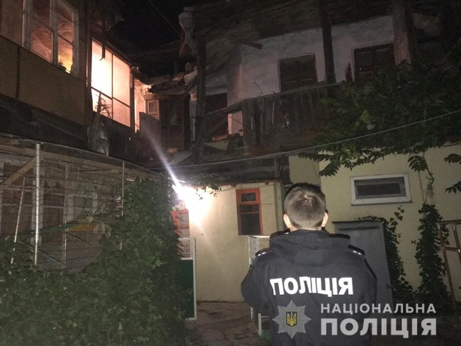 В Одесі стався обвал житлового будинку, здійснюється евакуація людей, - Нацполіція 01