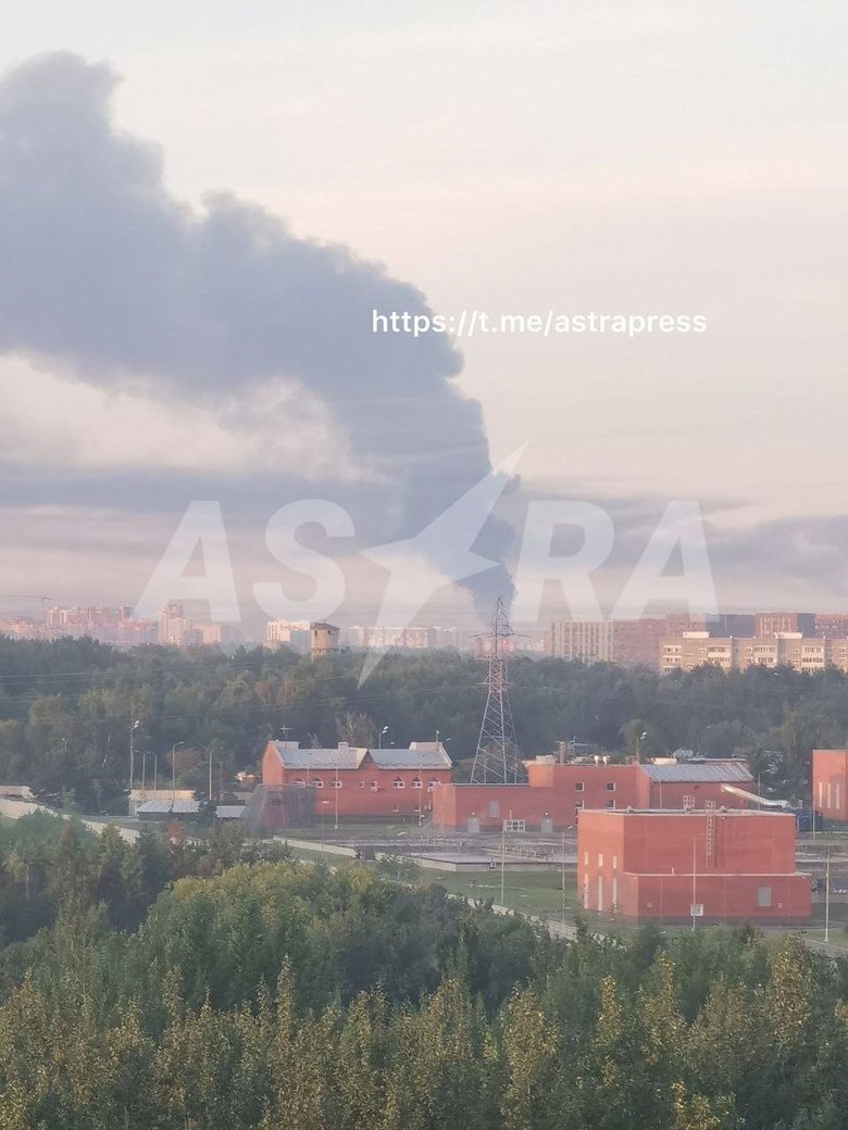 Пожежа в Москві