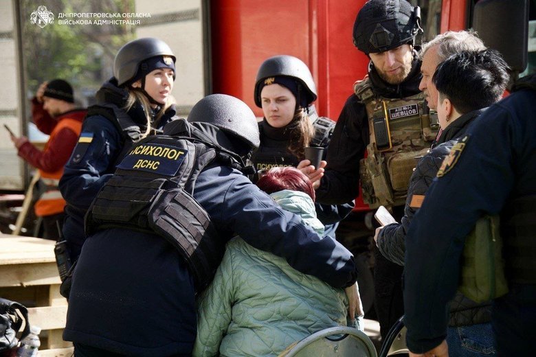 Атака РФ на Днепр