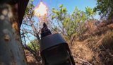 Soldiers target Russian drone