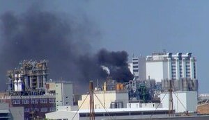 Explosion at Germany’s largest chemical plant BASF, 14 injured. PHOTO