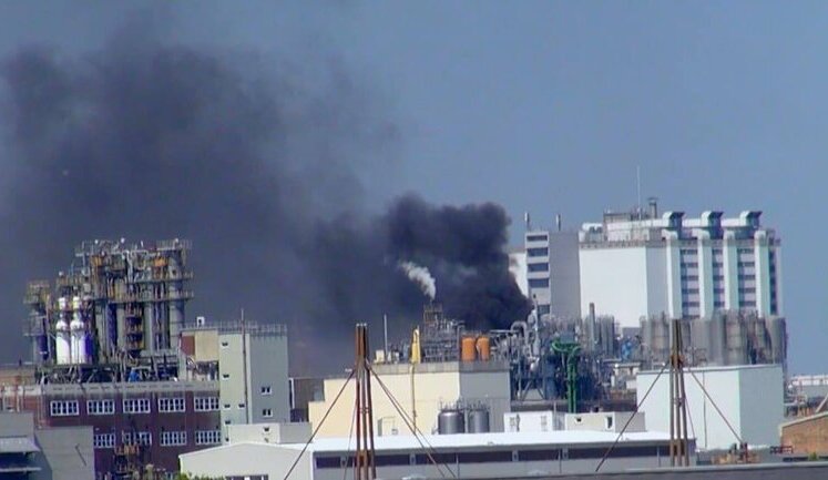 Explosion at Germany’s largest chemical plant BASF, 14 injured. PHOTO