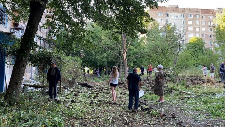 Rashysts struck five-story building in Kostyantynivka. 3 more communities of Donetsk region are under fire. There are dead, - Kyrylenko 08