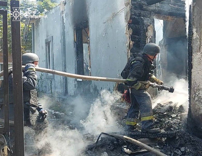 РФ атакувала рятувальників на Сумщині