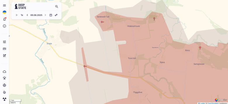 Tolstoy map