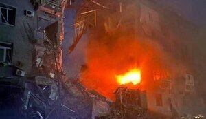 Ruscists attacked Zaporizhzhia at night: one person died, 5 people were injured, including child. VIDEO
