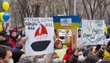 "Путін Капут": у Казахстані люди вийшли на мітинг на підтримку України. ВІДЕО+ФОТОрепортаж