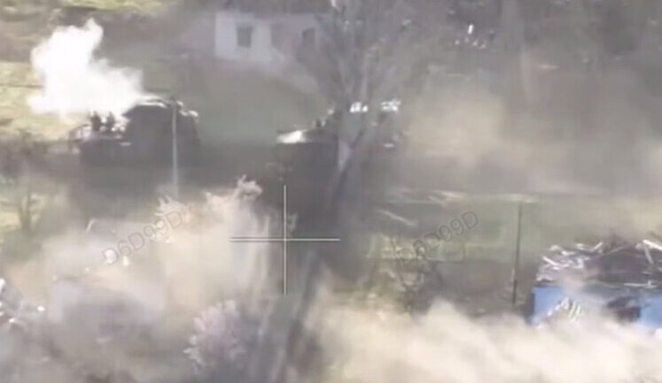 Failed assault on 72nd SMB position by Russian troops: enemy lost 2 tanks, 4 APCs and about 20 infantrymen. VIDEO