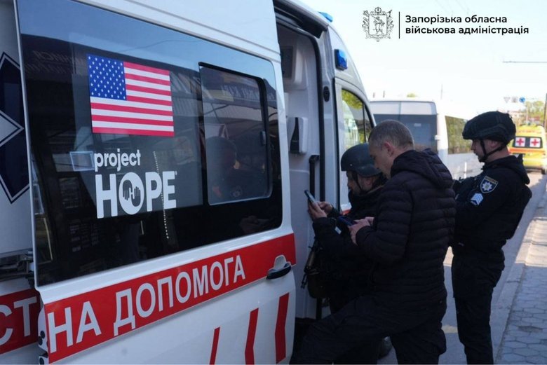 Наслідки атаки на Запоріжжя 28 квітня