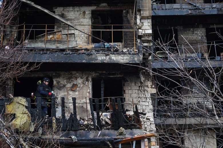 Vyshgorod after the shelling