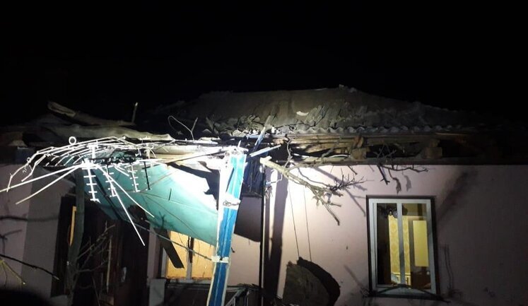 26 "Shaheds" destroyed in Cherkasy region: debris damaged houses. PHOTO