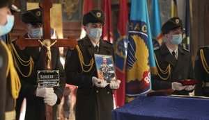 Урочисте перепоховання воїна 80-ї ОДШБр Олександра Бондаря, який загинув у 2015 році, відбулося у Львові. ФОТОрепортаж