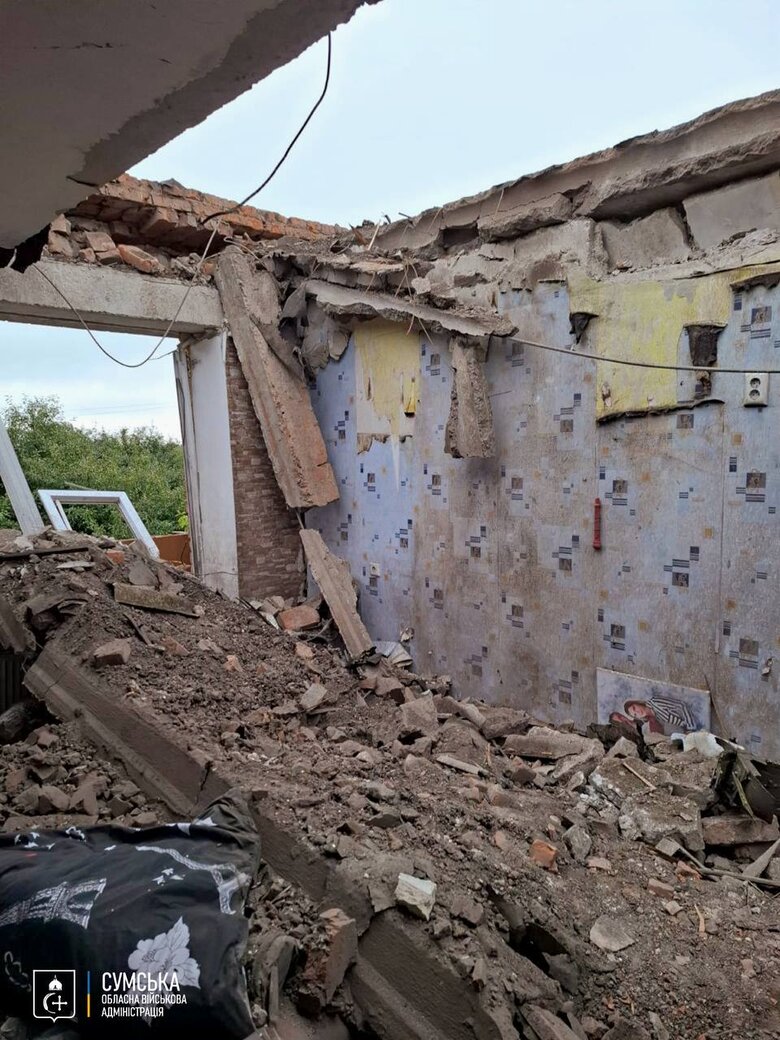 обстріли на Сумщині 23 серпня