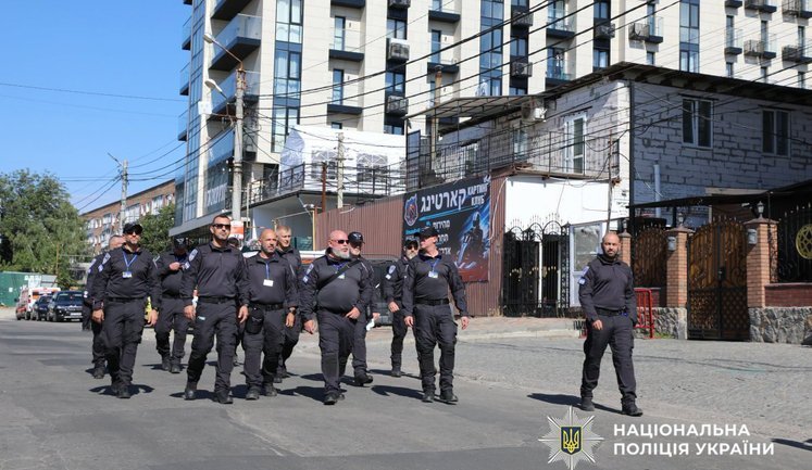 Israeli police officers have arrived in Uman to reinforce security during Rosh Hashanah. PHOTOS