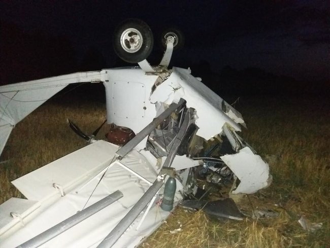 Одномісний літак розбився на Сумщині, пілот загинув 03