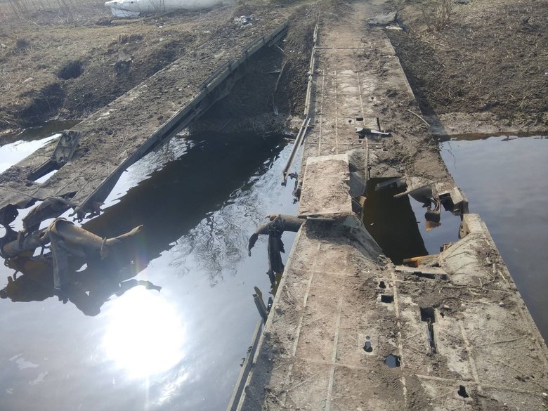 Уничтожена очередная колонна бронетехники оккупантов на Черниговщине, - Оперативное командование Север 08