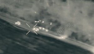 Дроны 110-й бригады точечно уничтожили вражескую колонну - ни один оккупант не дошел до линии фронта. ВИДЕО