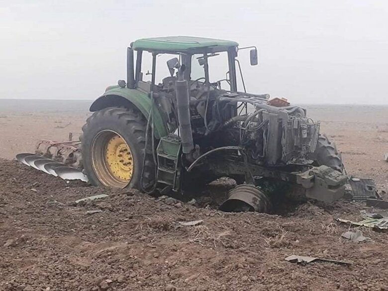 Страшна ціна хліба 2022 року: Знищена снарядами та мінами окупантів сільгосптехніка 03