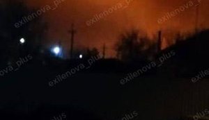 Беспилотники атаковали газовый завод в Оренбургской области РФ: в одном из цехов пожар. ФОТО