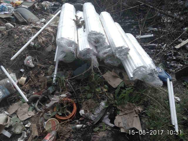 Экологи обнаружили свалку отработанных ртутных ламп на Виннитчине 01