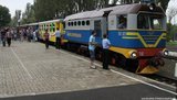 Путешествие по детской железной дороге в Донецке. ФОТОрепортаж