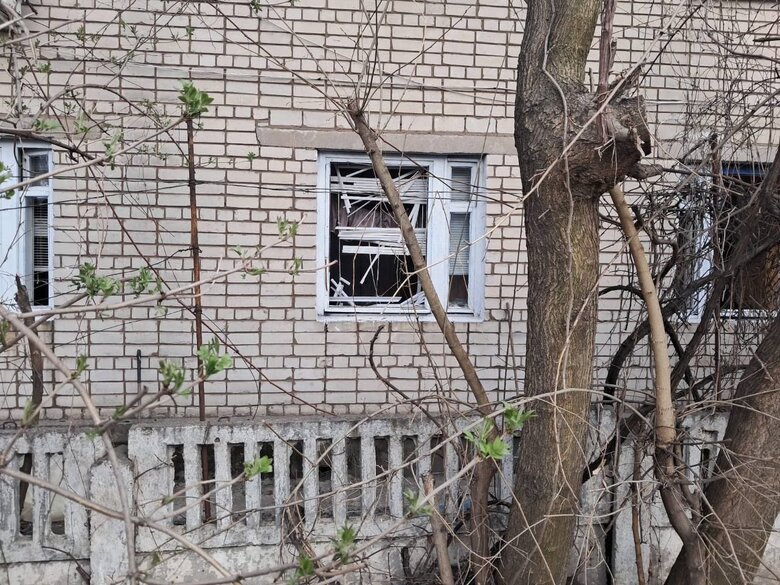 Russian shelling of Nikopol district on March 26