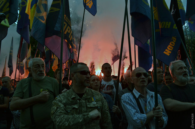Марш националистов прошел в Одессе 05
